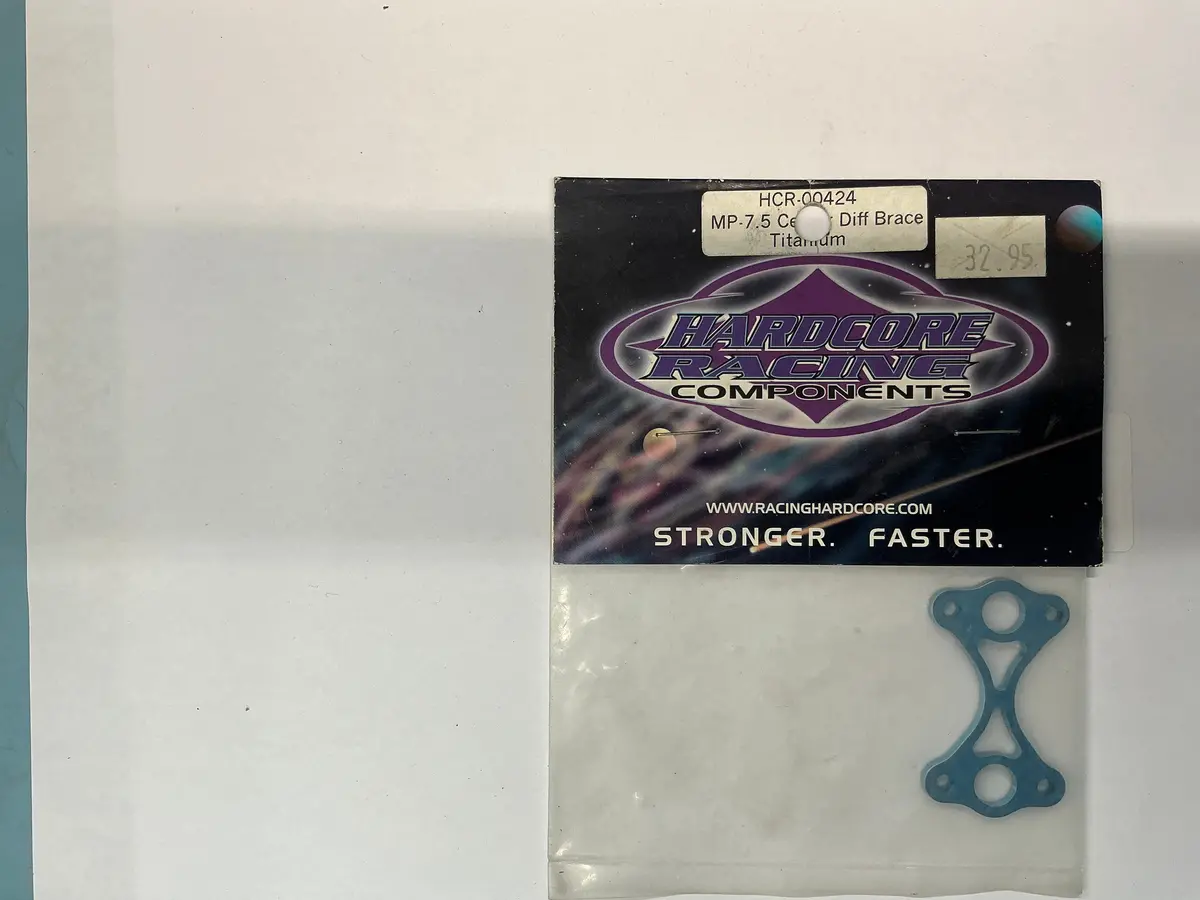 Hardcore Racing Mp-7.5 Center Diff Brace Titanium Hcr00424 1