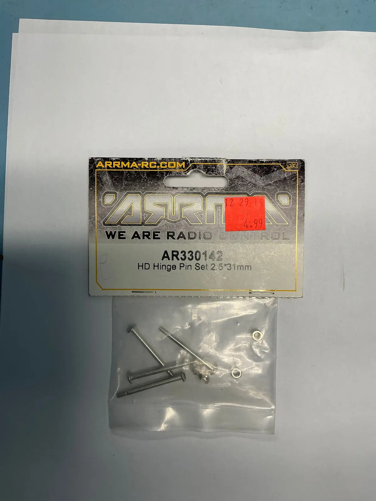 Arrma Hd Hinge Pin Set 2.5*31Mm Ar330142 1