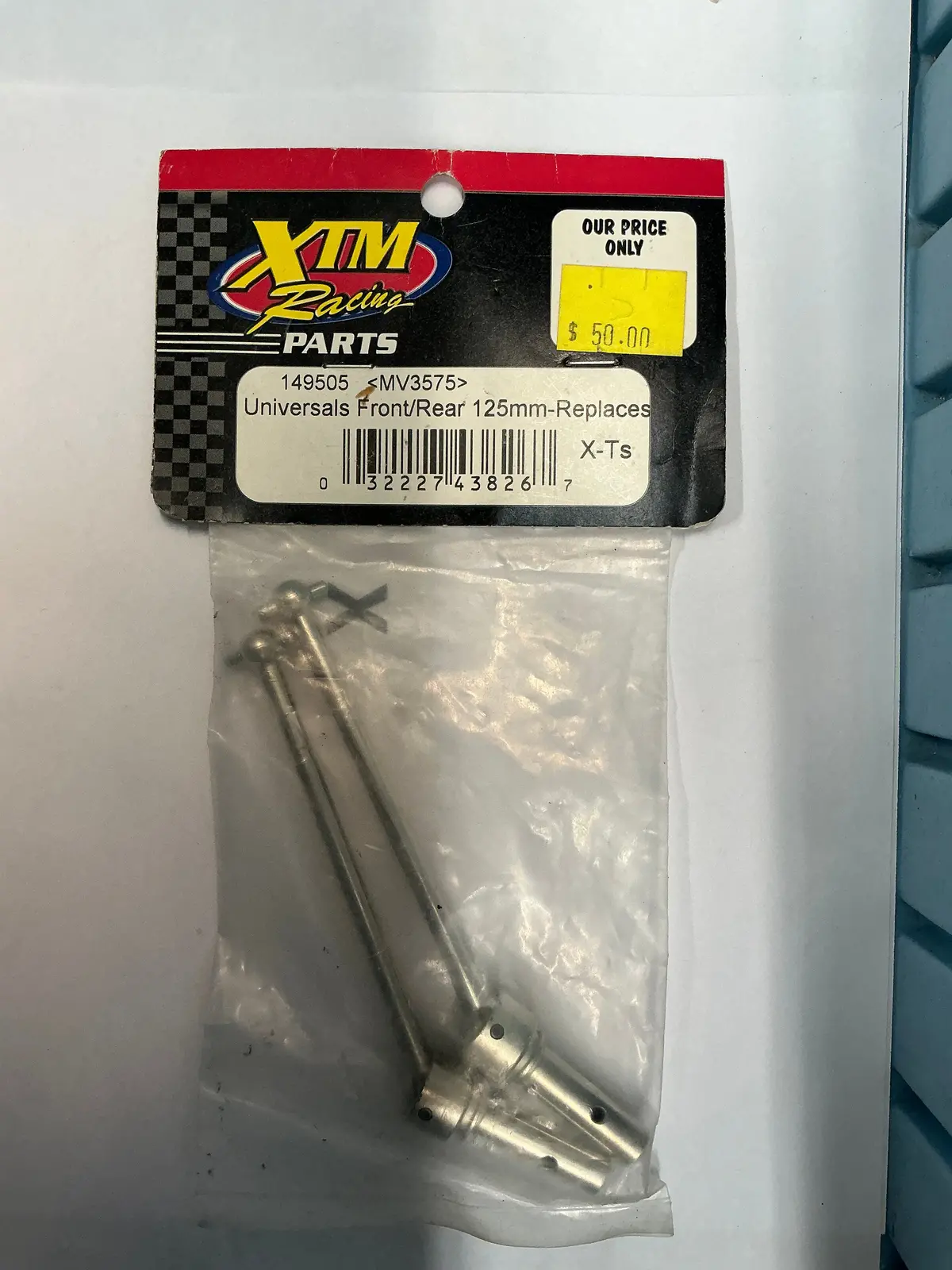 Xtm Racing Universals Front/Rear 125Mm-Replaces X-Ts Mv3575 149505 1