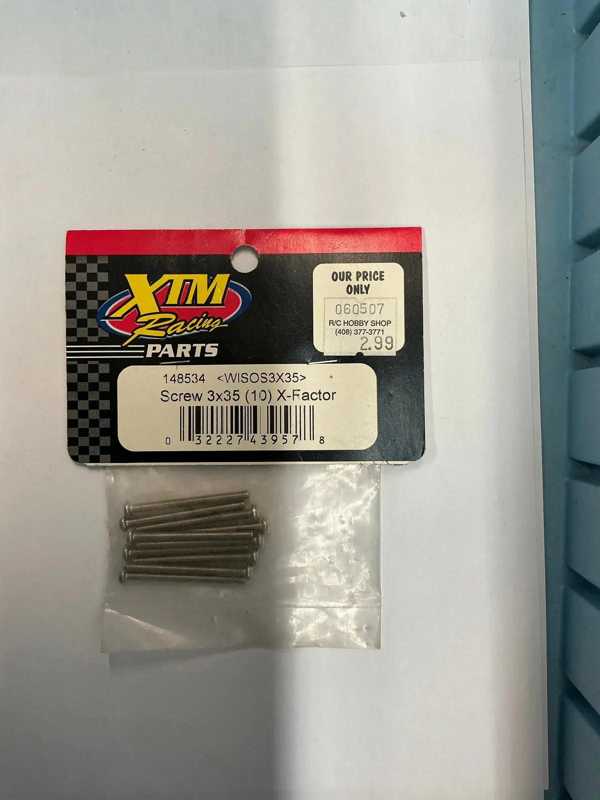 Xtm Racing Screw 3X35 (10) X-Factor Wisos3x35 148534 1