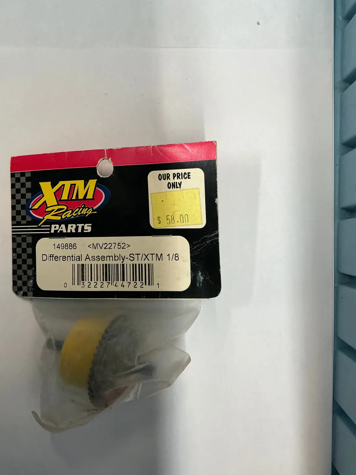 Xtm Racing Differential Assembly-St/Xtm 1/8 Mv22752 149886 1