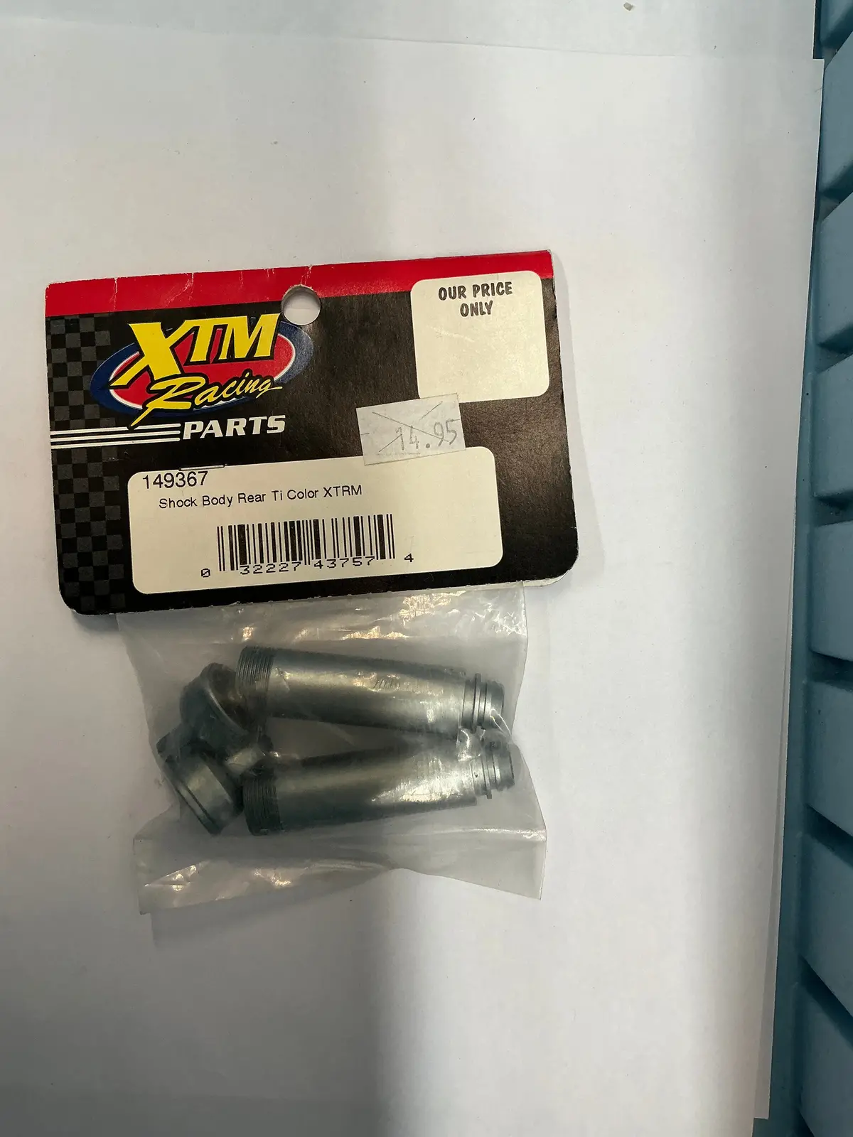 Xtm Racing Shock Body Rear Ti Color Xtrm 149367 1