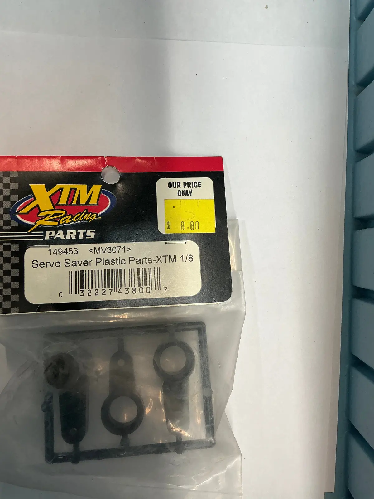 Xtm Racing Servo Saver Plastic Parts-Xtm 1/8 Mv3071 149453 1