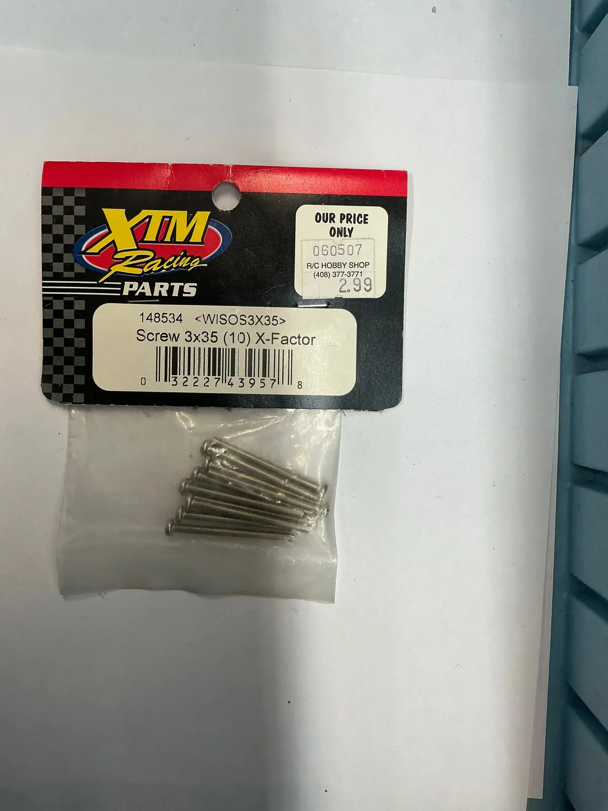 Xtm Racing Screw 3X35 (10) X-Factor Wisos3x35 148534 1