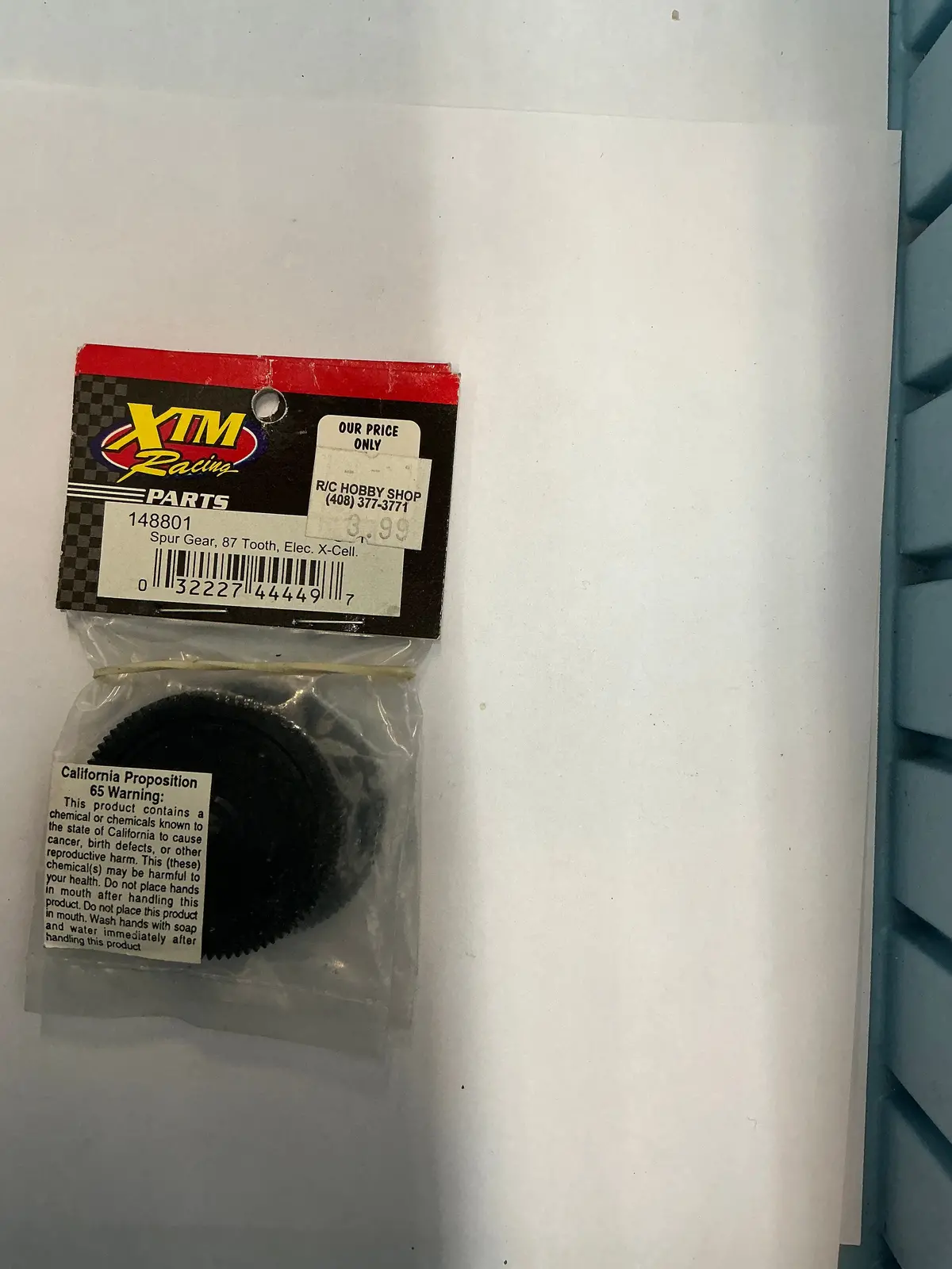 Xtm Racing Spur Gear, 87 Tooth, Elec. X-Cell. 148801 1