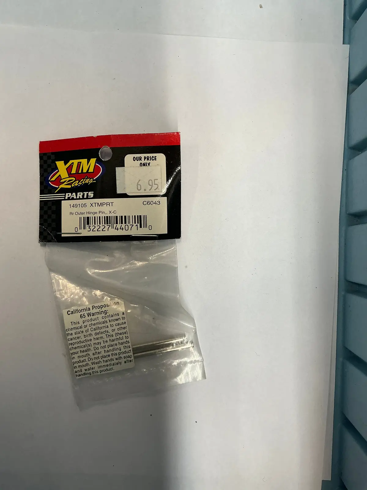 Xtm Racing Rr Outer Hinge Pin, X-C Xtmpat 149105 1