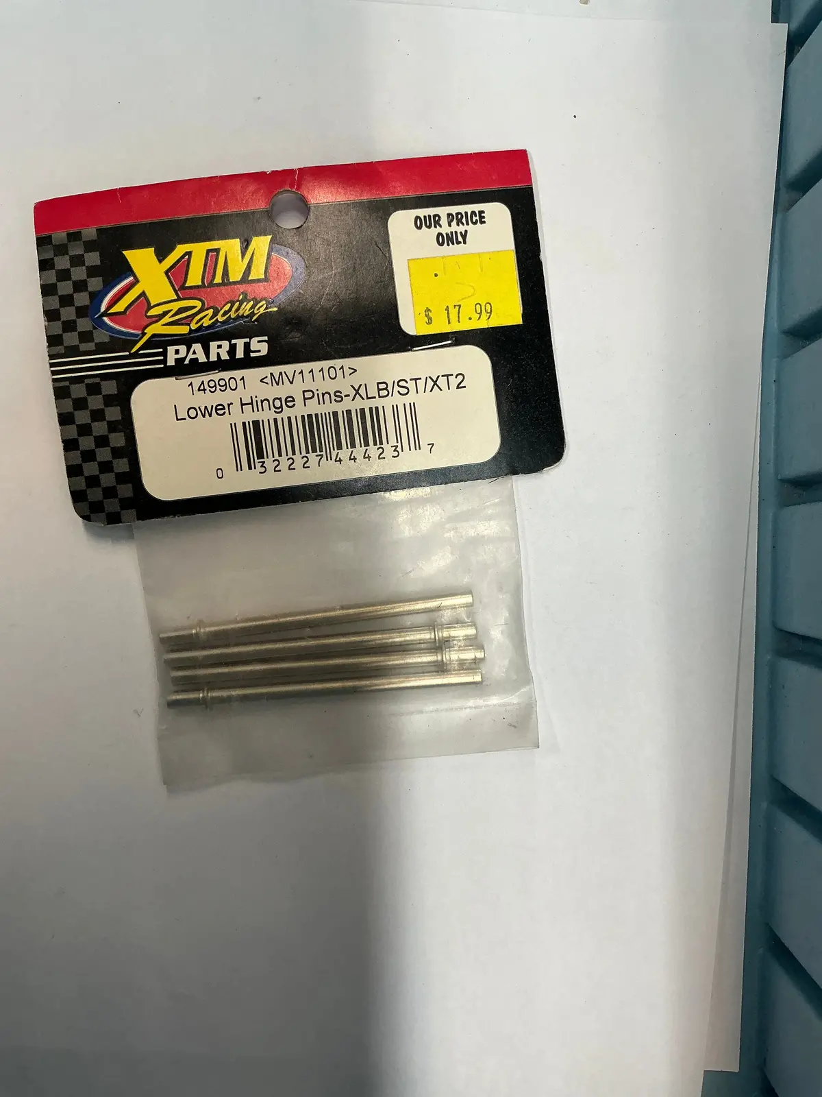 Xtm Racing Lower Hinge Pins-Xlb/St/Xt2 Mv11101 149901 1