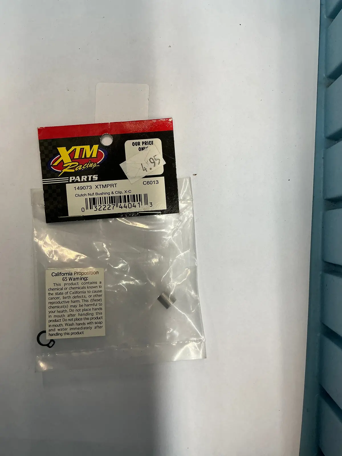Xtm Racing Clutch Nut Bushing & Clip, X-C Xtmprt 149073 1