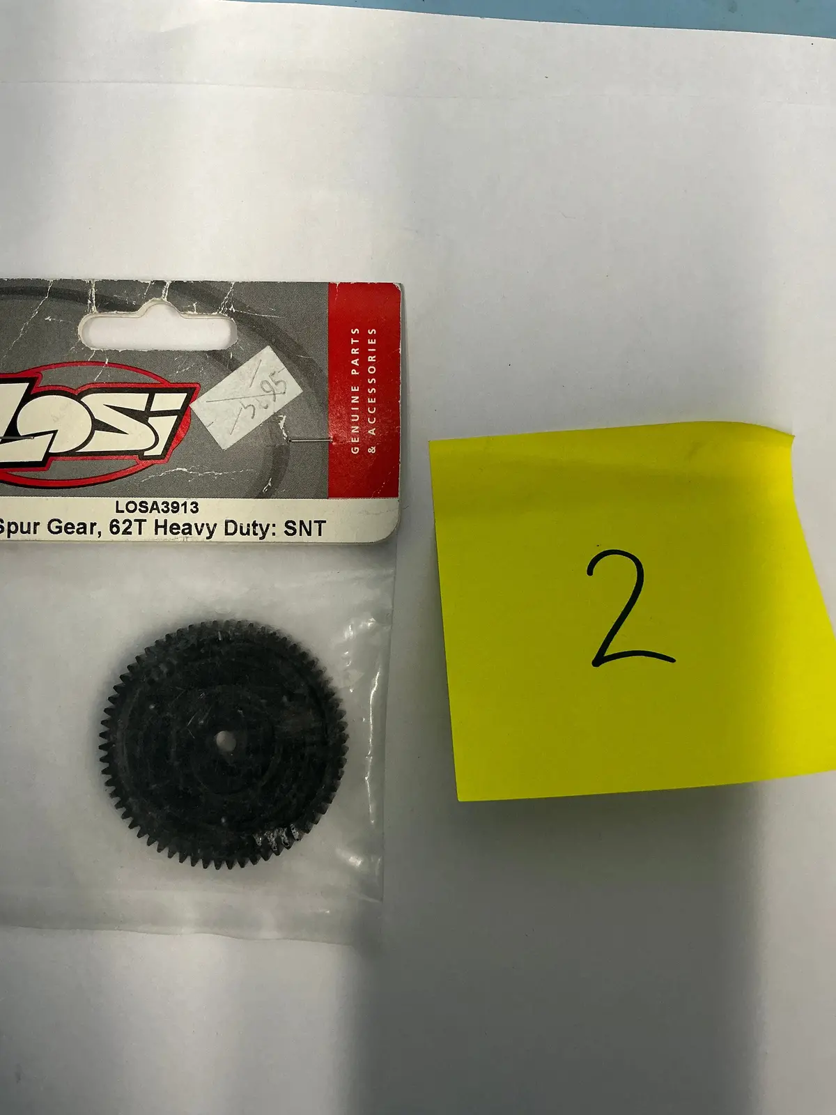Losi Spur Gear, 62T Heavy Duty: Snt Losa3913 1