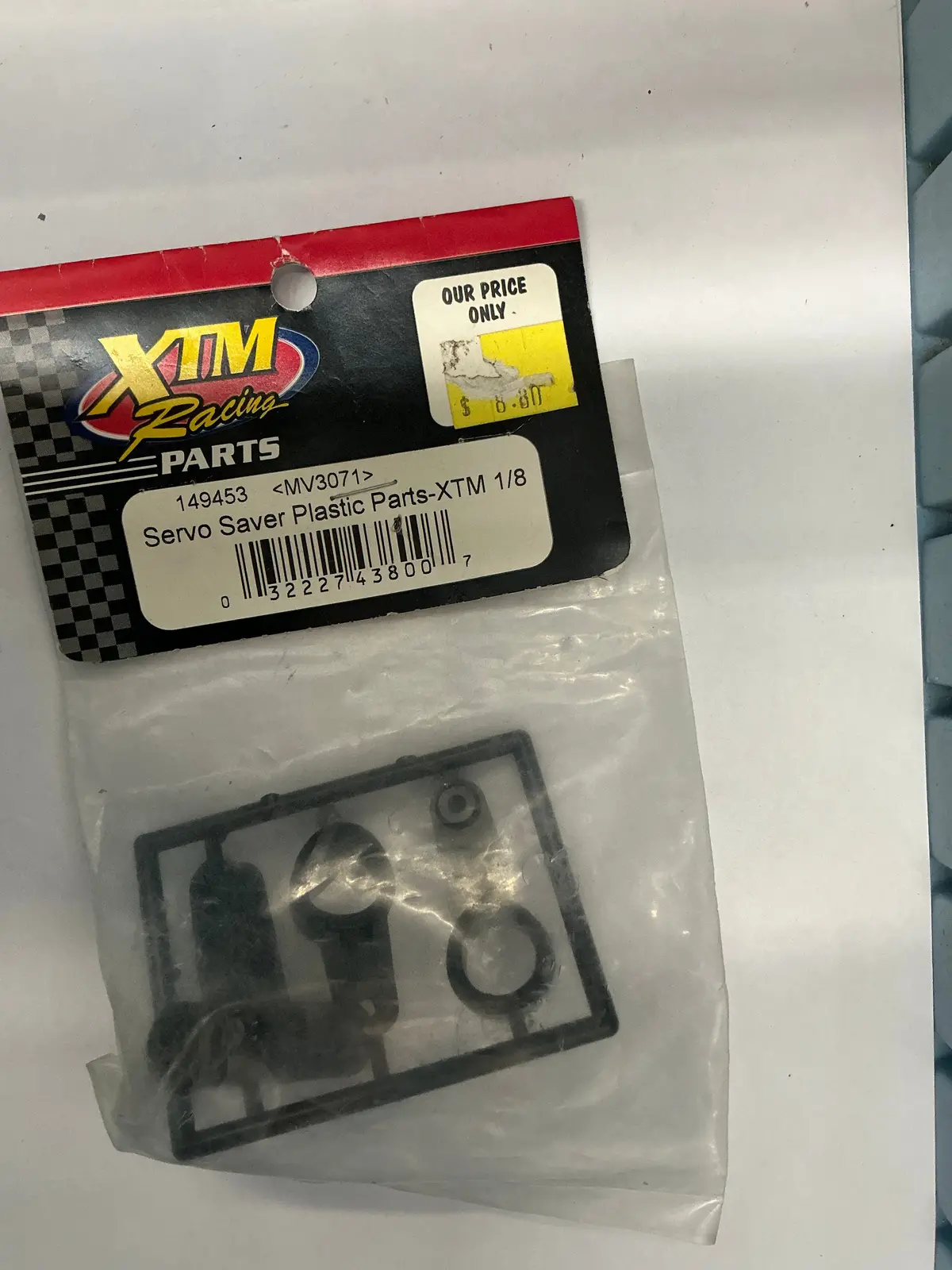 Xtm Racing Servo Saver Plastic Parts-Xtm 1/8 Mv3071 149453 1