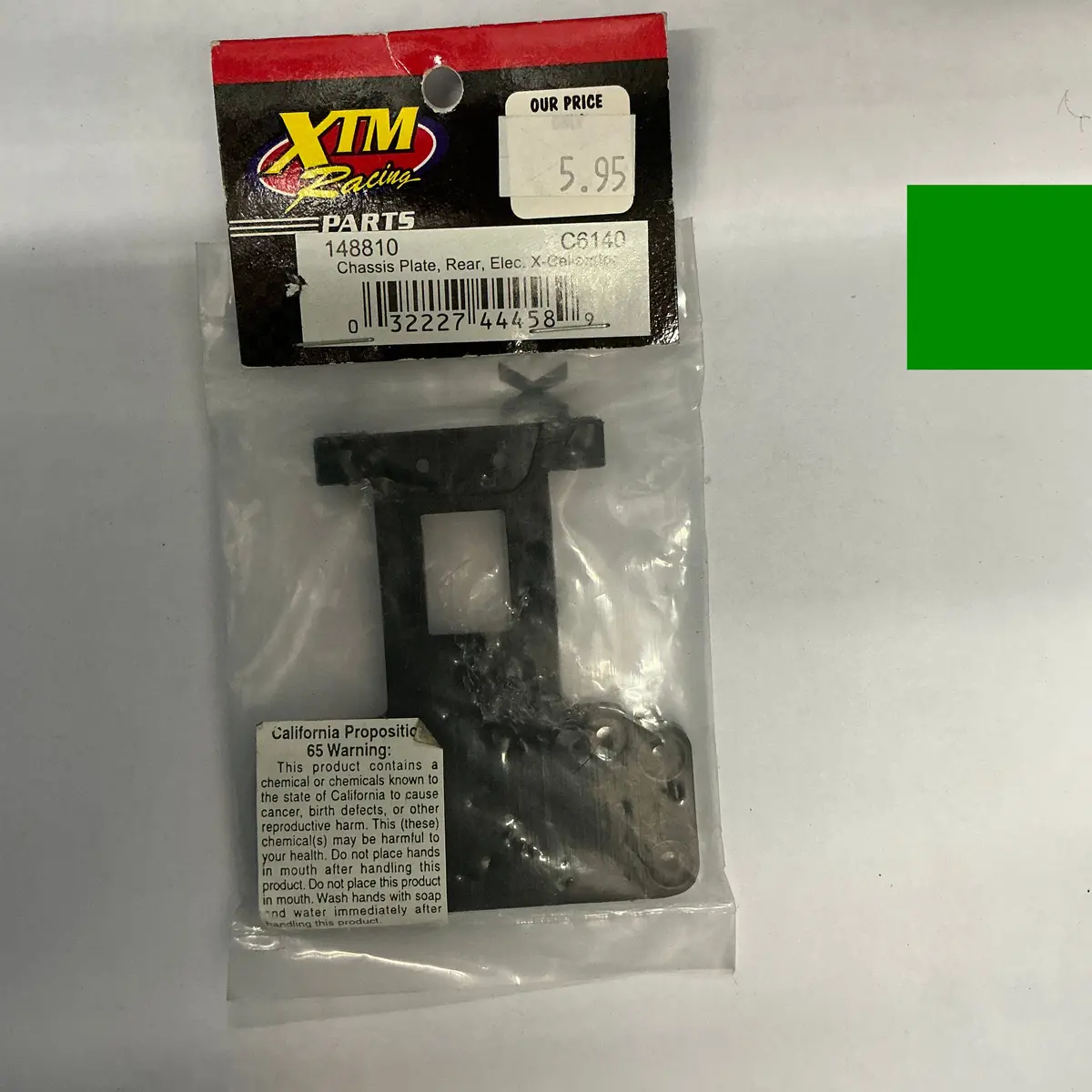 Xtm Racing Chassis Plate, Rear, Elec. X-Cell 148810 1