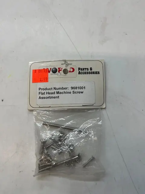 Mrc-9681001 Flat Head Machine Screw Assortment 1