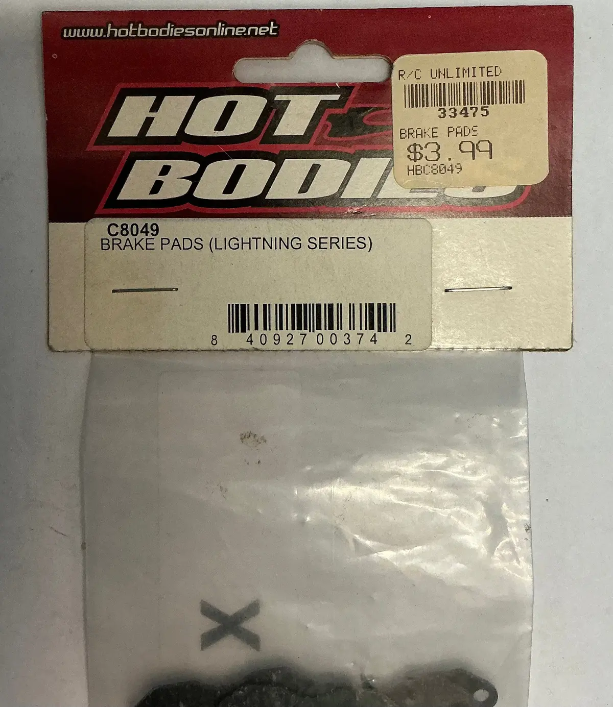 Hot Bodies Brake Pads (Lightning Series) Hbc8049 1