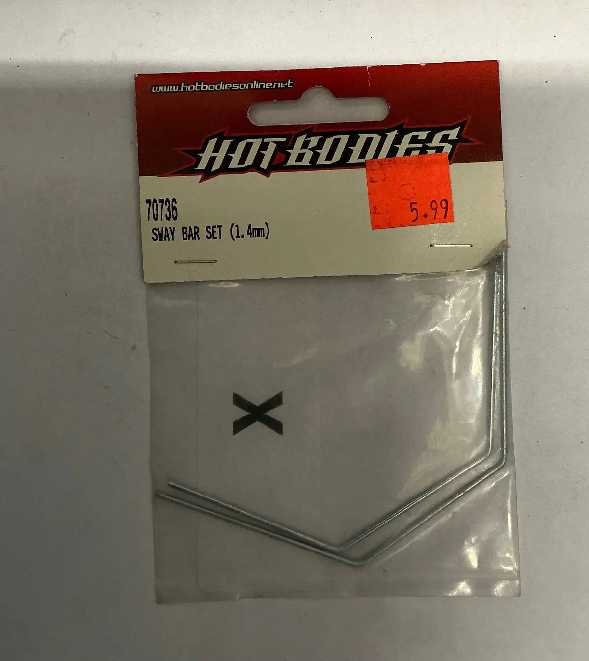 Hot Bodies Sway Bar Set (1.4Mm) 70736 1
