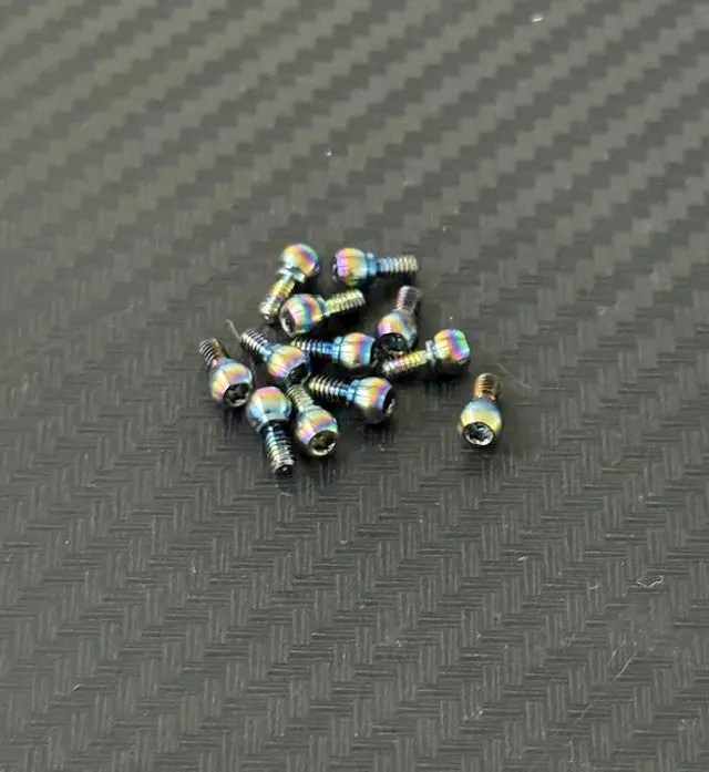 Mwx 3.5Mm Titanium Coated Aluminum Ball Studs 1