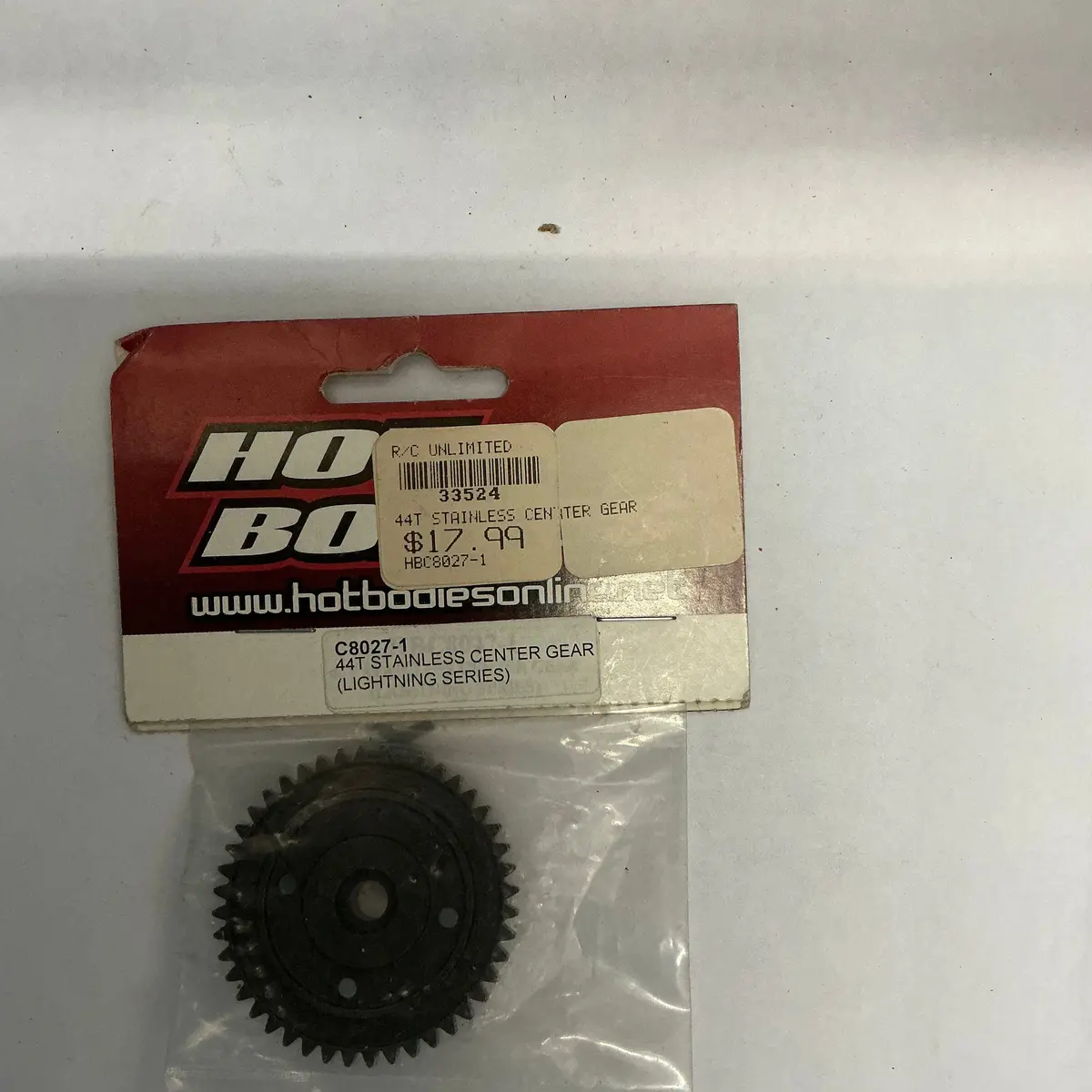 Hot Bodies 44T Stainless Center Gear Hbc80271 1