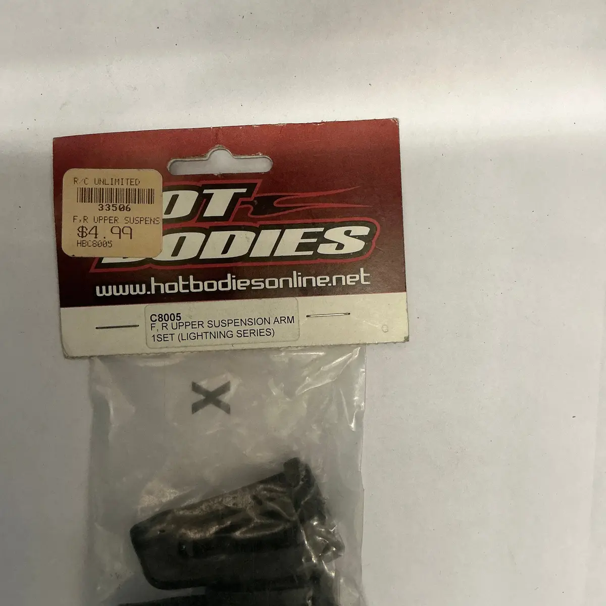Hot Bodies F. R Upper Suspension Arm 1 Set Hbc8005 1