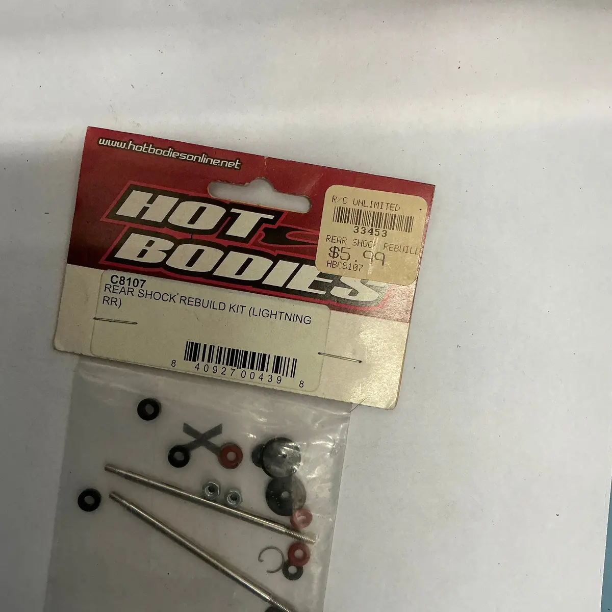 Hot Bodies Rear Shock Rebuild Kit Hbc8107 1