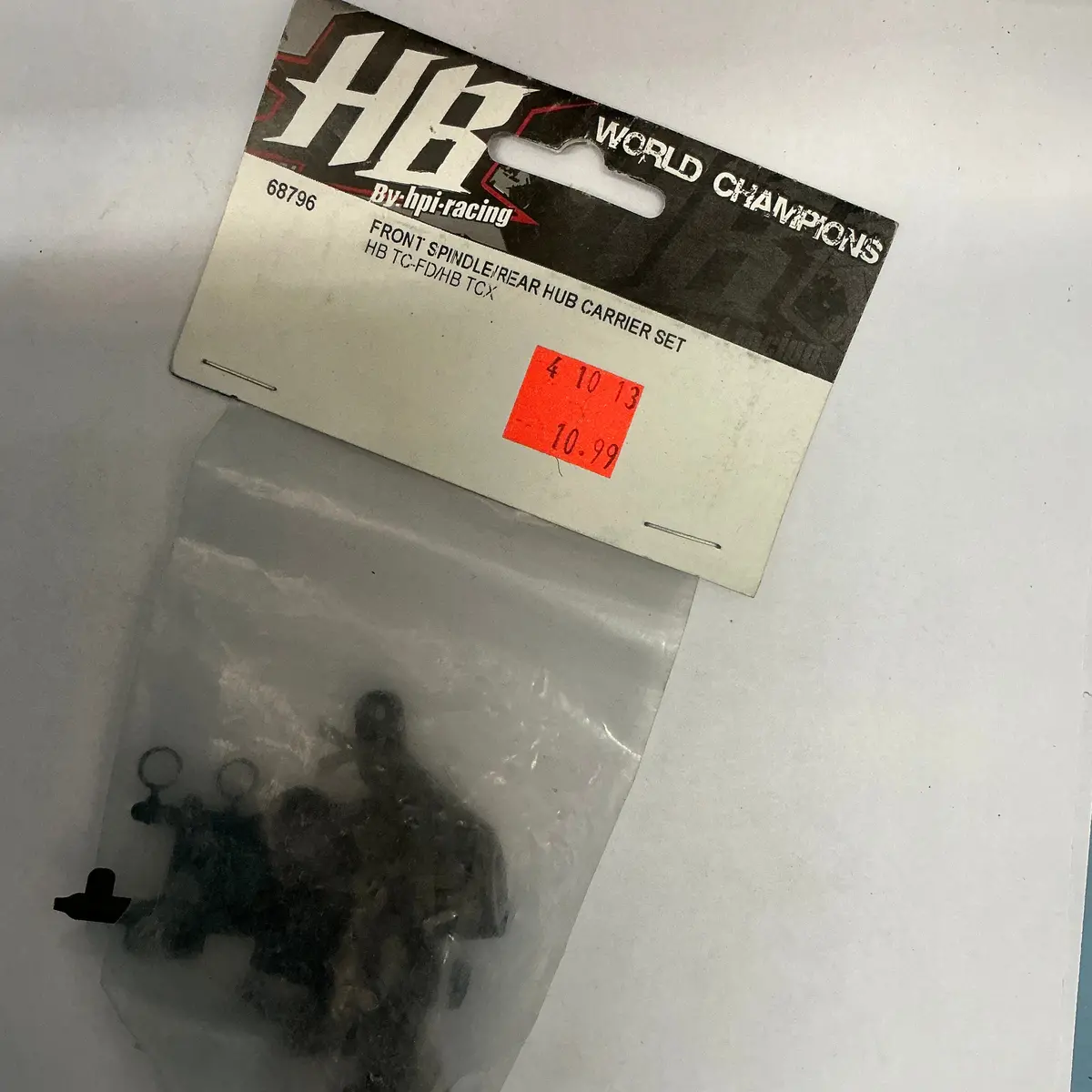 Hb Front Spindle/Rear Hub Carrier Set Hb Tc-Fd/Hb Tcx 68796 1