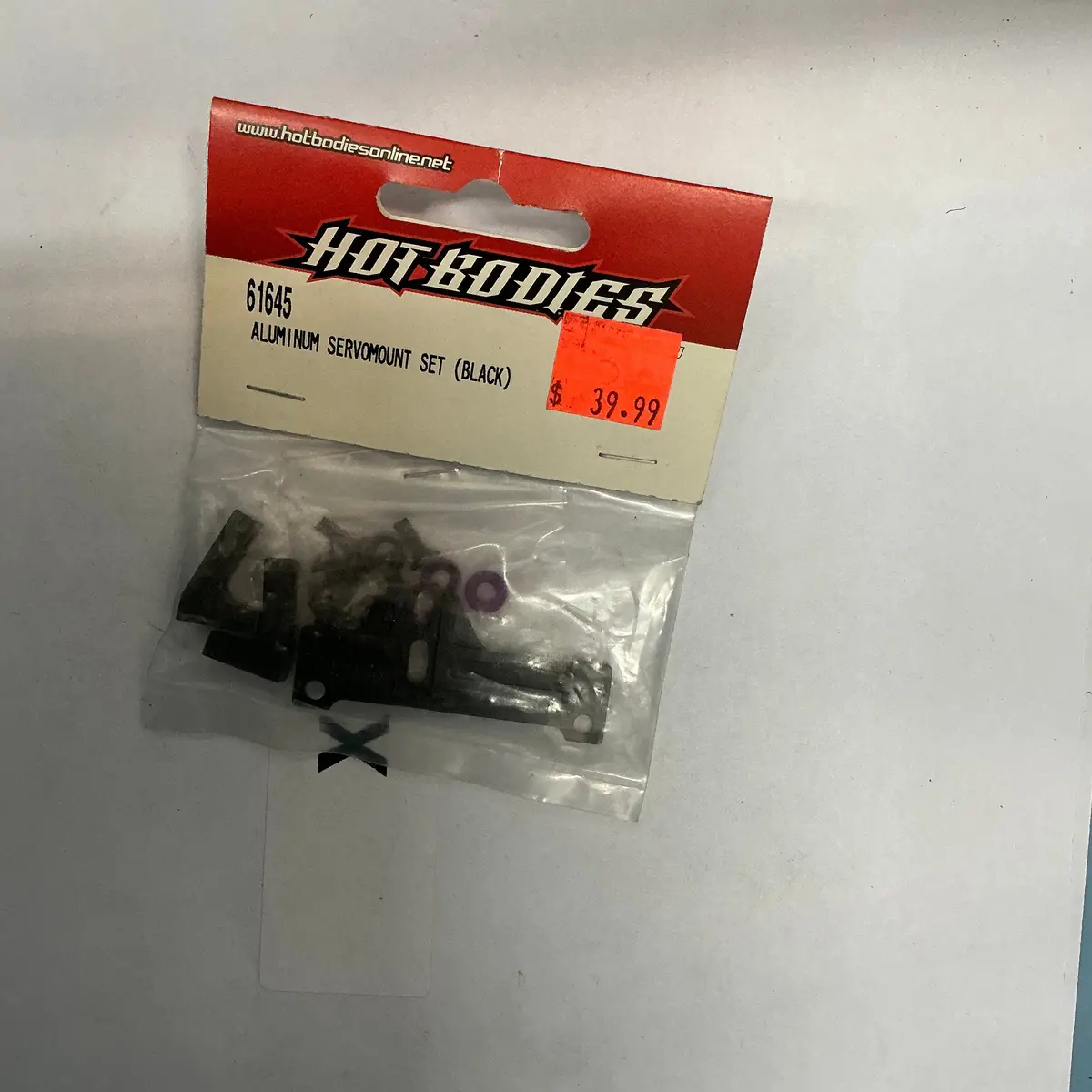 Hot Bodies Aluminum Servomount Set (Black) 61645 1