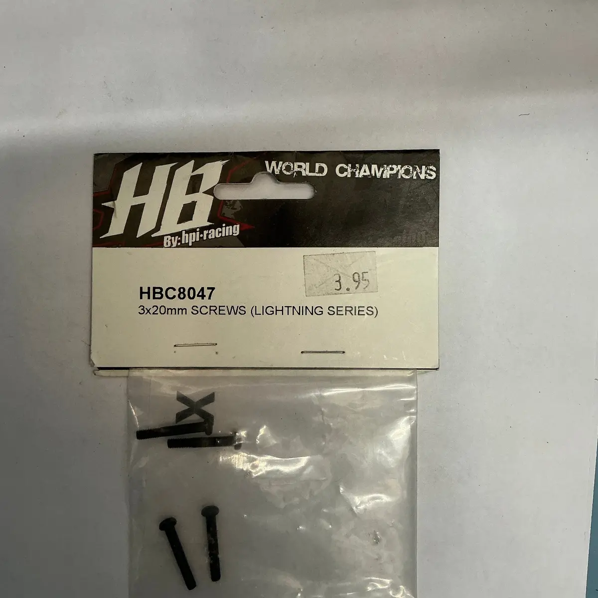 Hb 3X20mm Screws (Lightning Series) Hbc8047 1