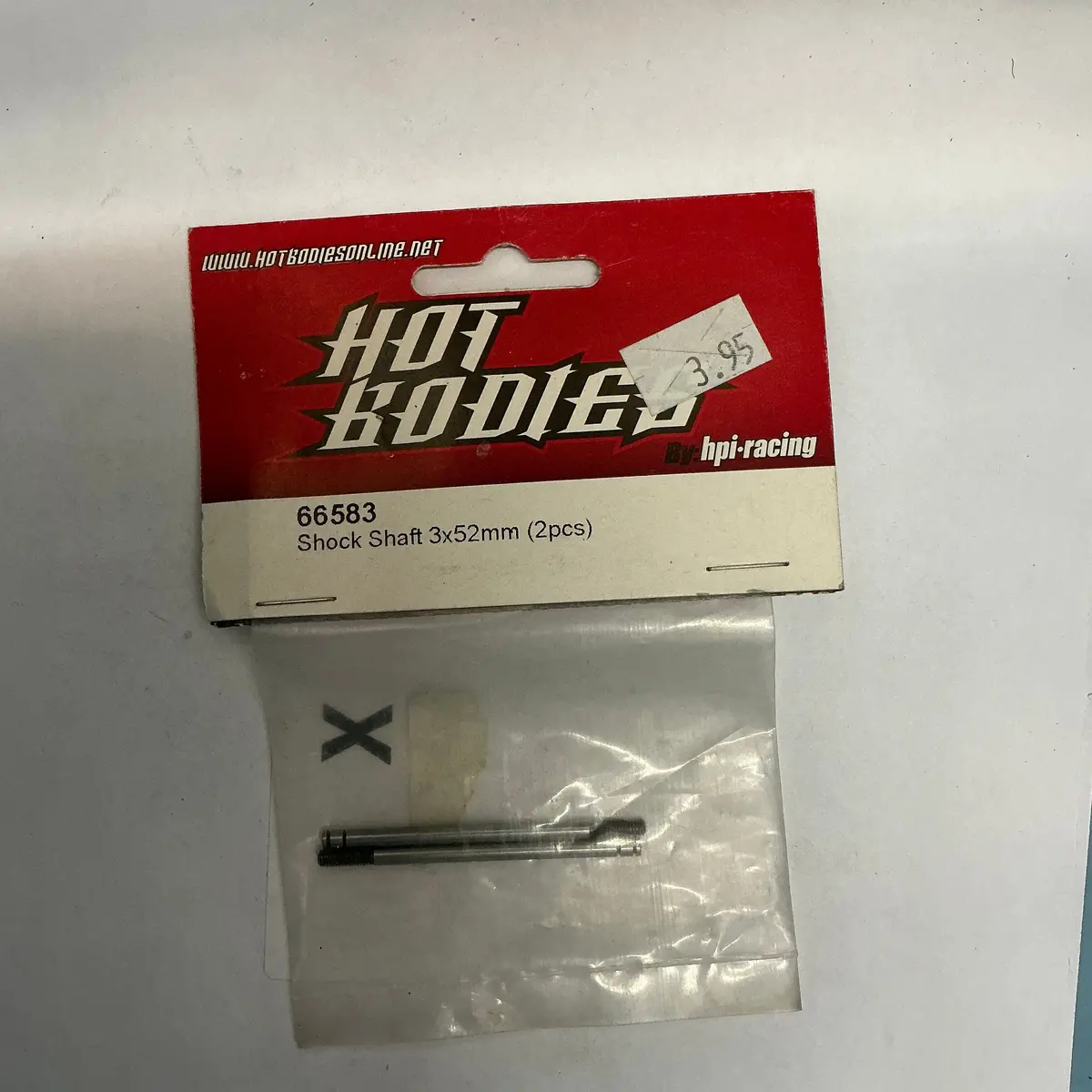 Hot Bodies Shock Shaft 3X52mm (2Pcs) 66583 1