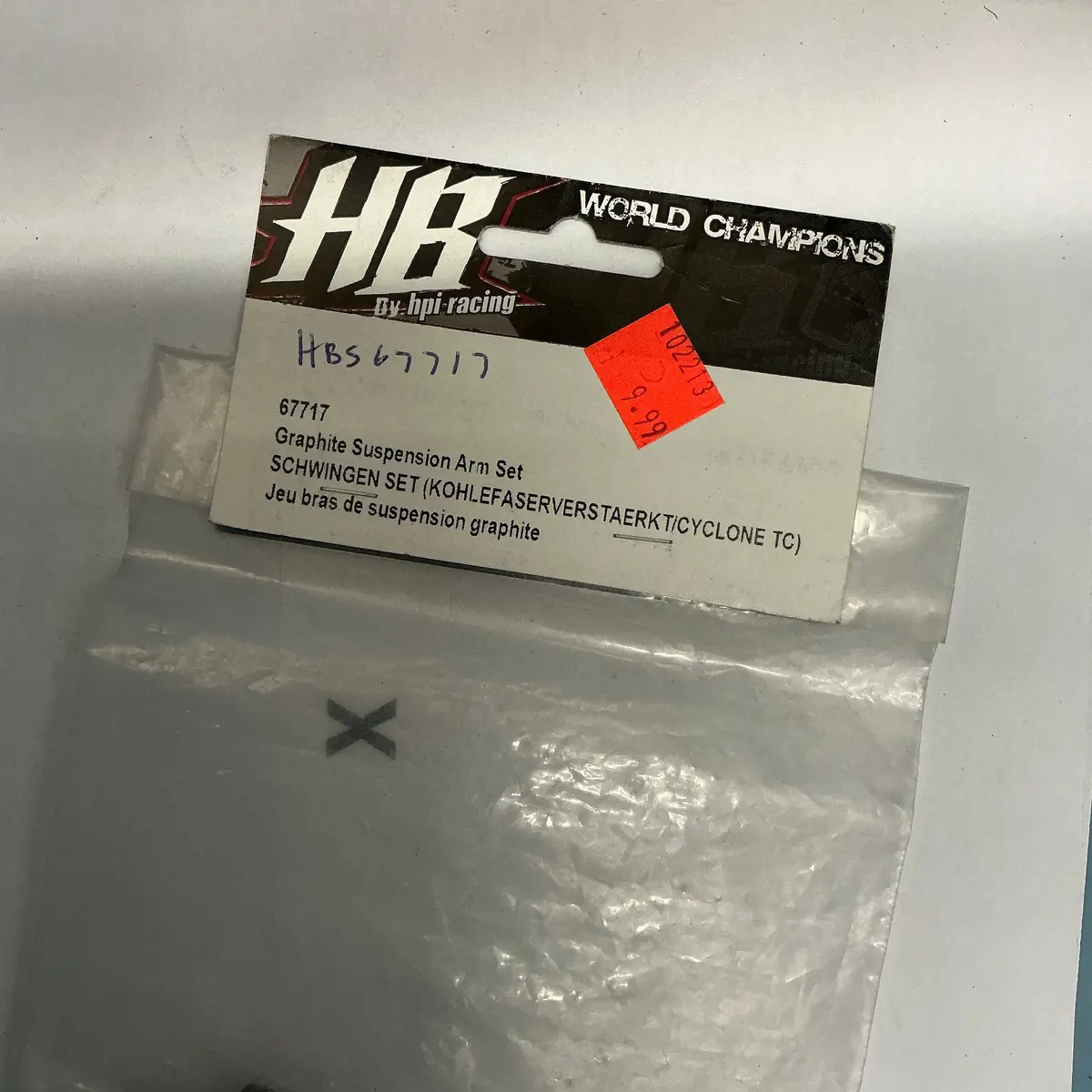 Hb Graphite Suspension Arm Set Hbs67717 1