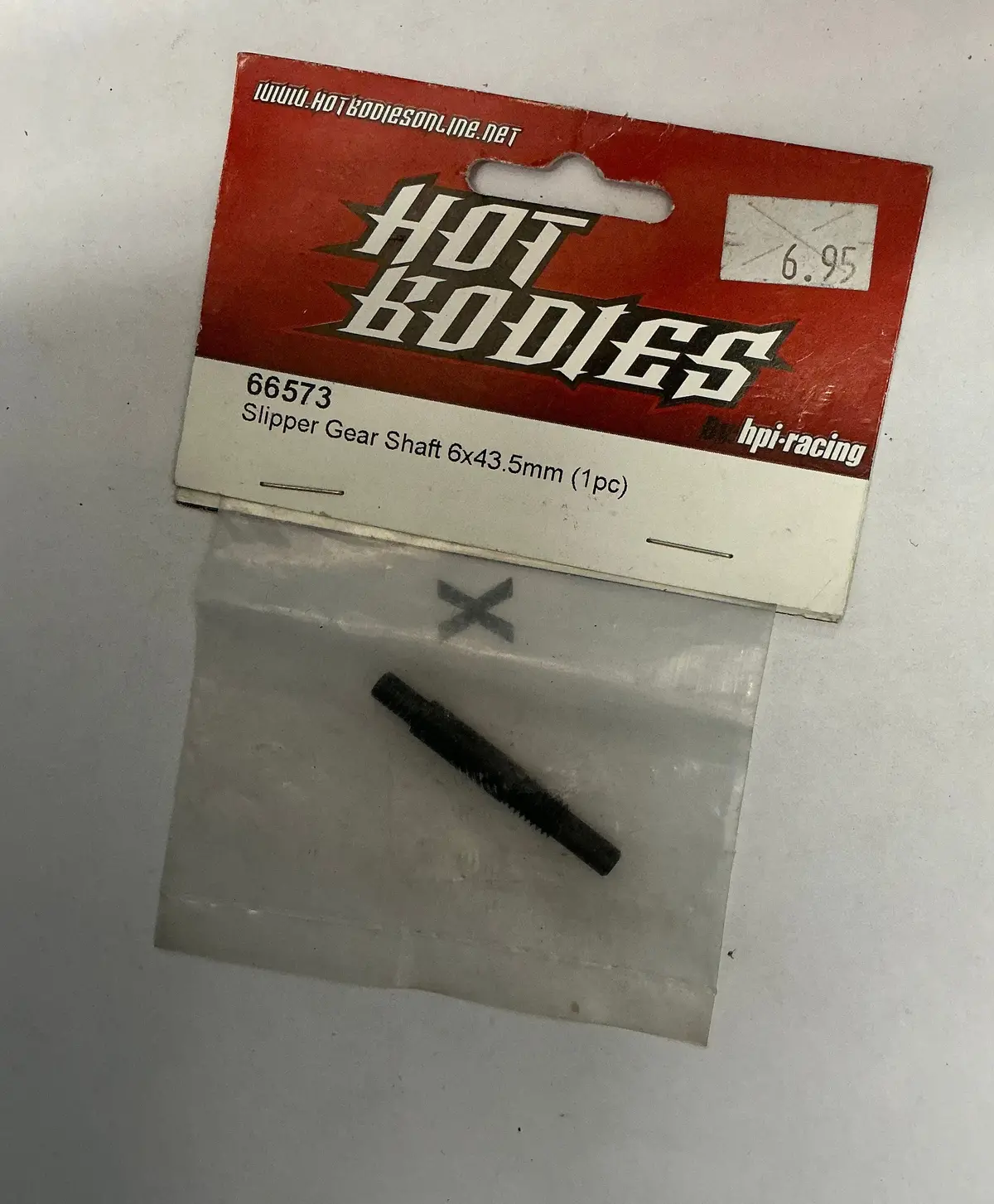 Hot Bodies Slipper Gear Shaft 6X43.5Mm (1Pc) 66573 1