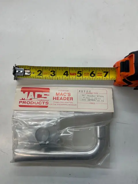 Macs 1702 (90 Header Elbow 6.5-10.Cc Use On 3/4 Od Tu) 1