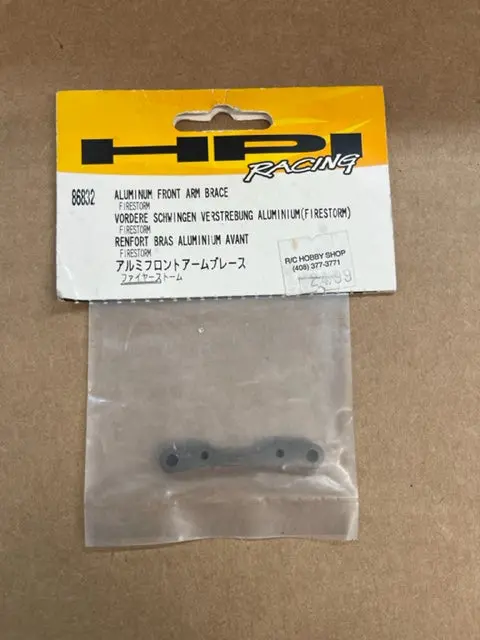 Hpi 86832 Aluminum Front Arm Brace 1