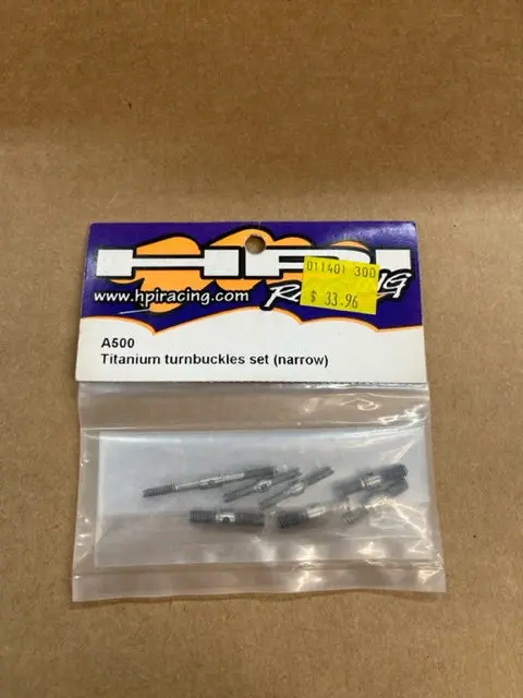 Hpi A500 Titanium Turn Buckle Set 1