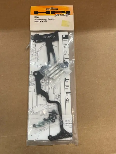 Hpi 73017 Graphite Upper Deck Set 1