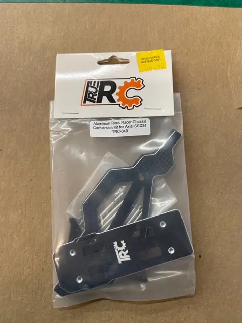 Aluminum Rock Racer Chassis Conversion Kit For Axial Scx24 Trc-049 1