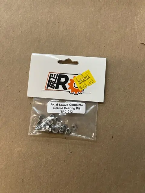 Axial Scx24 Complete Sealed Bearing Kit Trc-012 1