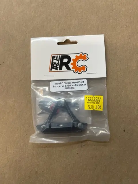 Truerc Stinger Meal Front Bumper W/Shackless For Scx24 Trc-033 1
