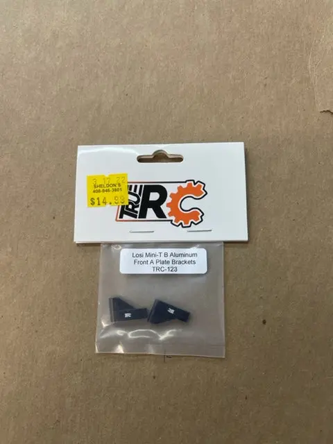 Losi Mini- T B Aluminum Front A Plate Brackets Trc-123 1