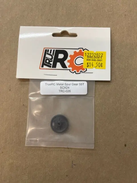 Truerc Metal Spur Gear 55T Sxx24 Trc-026 1