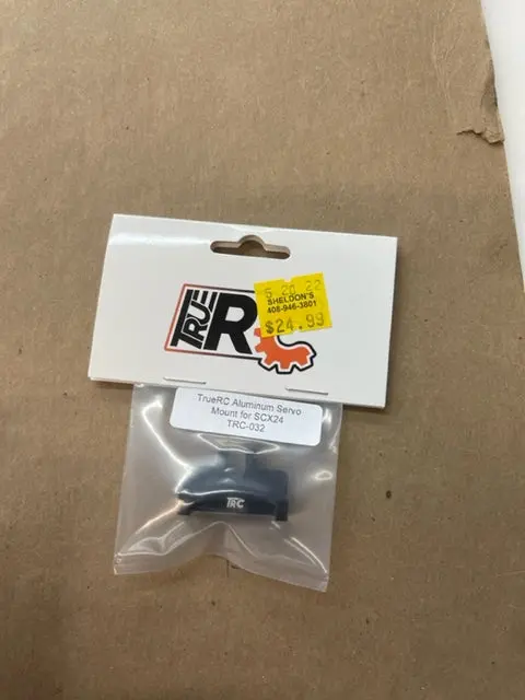 Truerc Aluminum Servo Mount Or Scx24 Trc-032 1