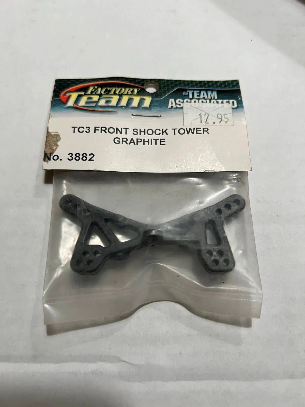 Tc3 Front Shock Tower Graphite-Asc3882 1