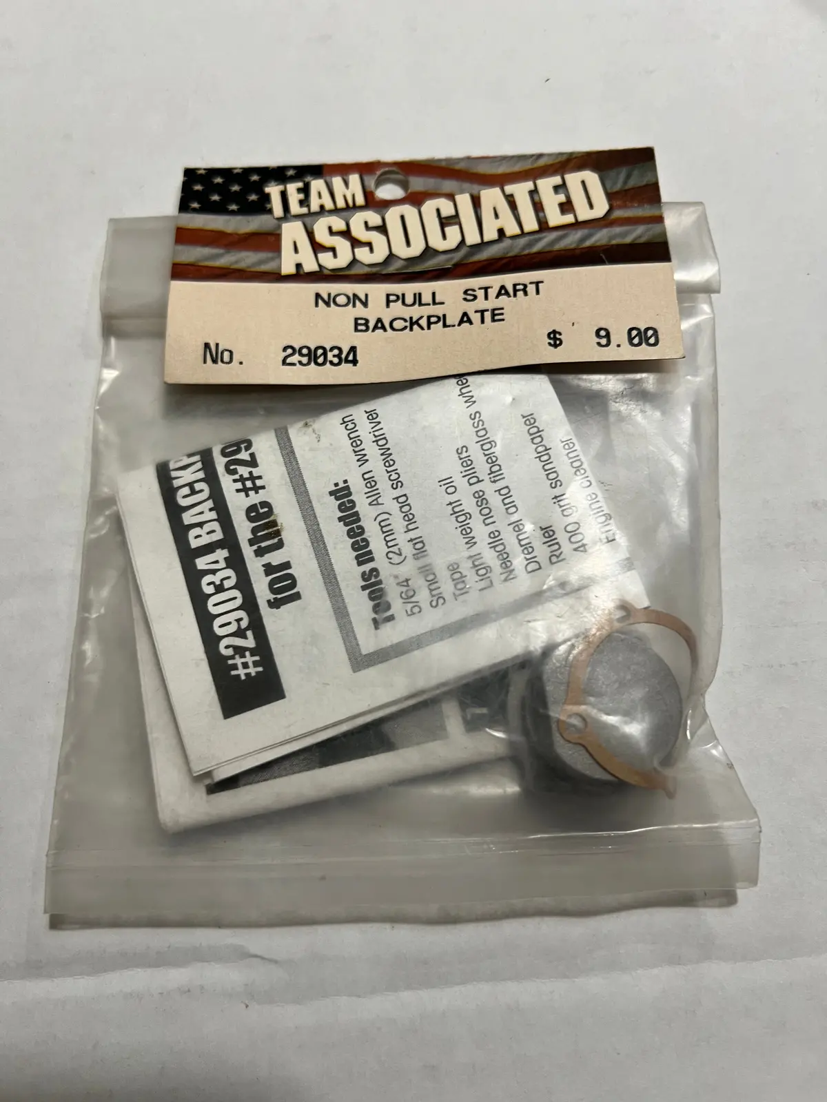 Non Pull Start Backplate-Asc29034 1