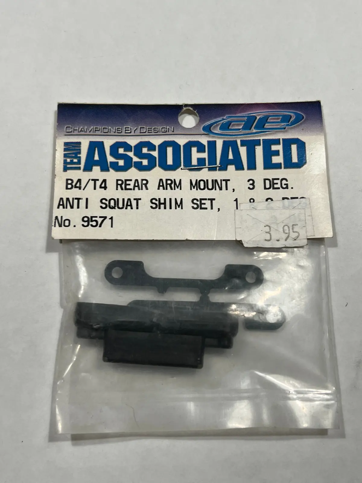 B4/T4 Rear Arm Mount. 3 Deg Anti Squat Shim Set-Asc9571 1
