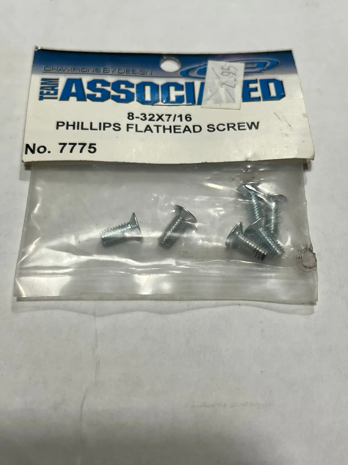 8-32X7/16 Phillips Flathead Screw-Asc7775 1