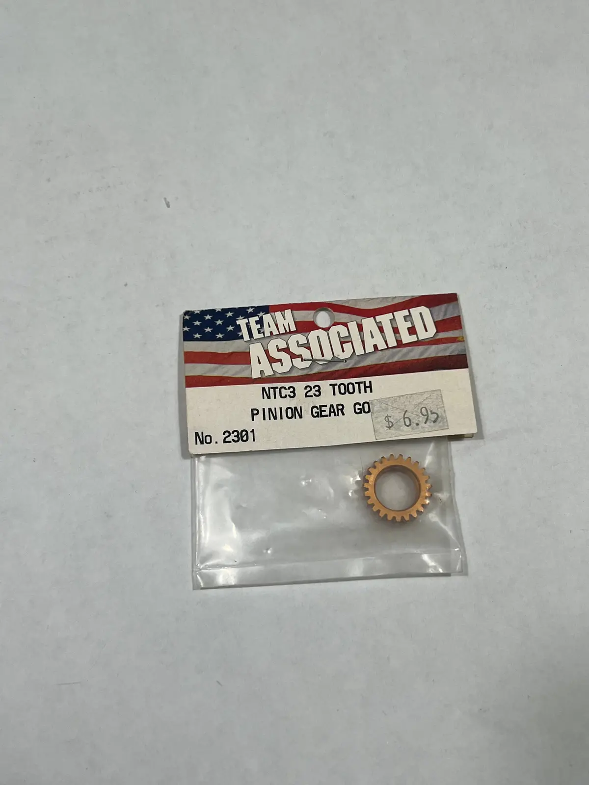 Ntc3 23 Tooth Pinion Gear Gold-Asc2301 1