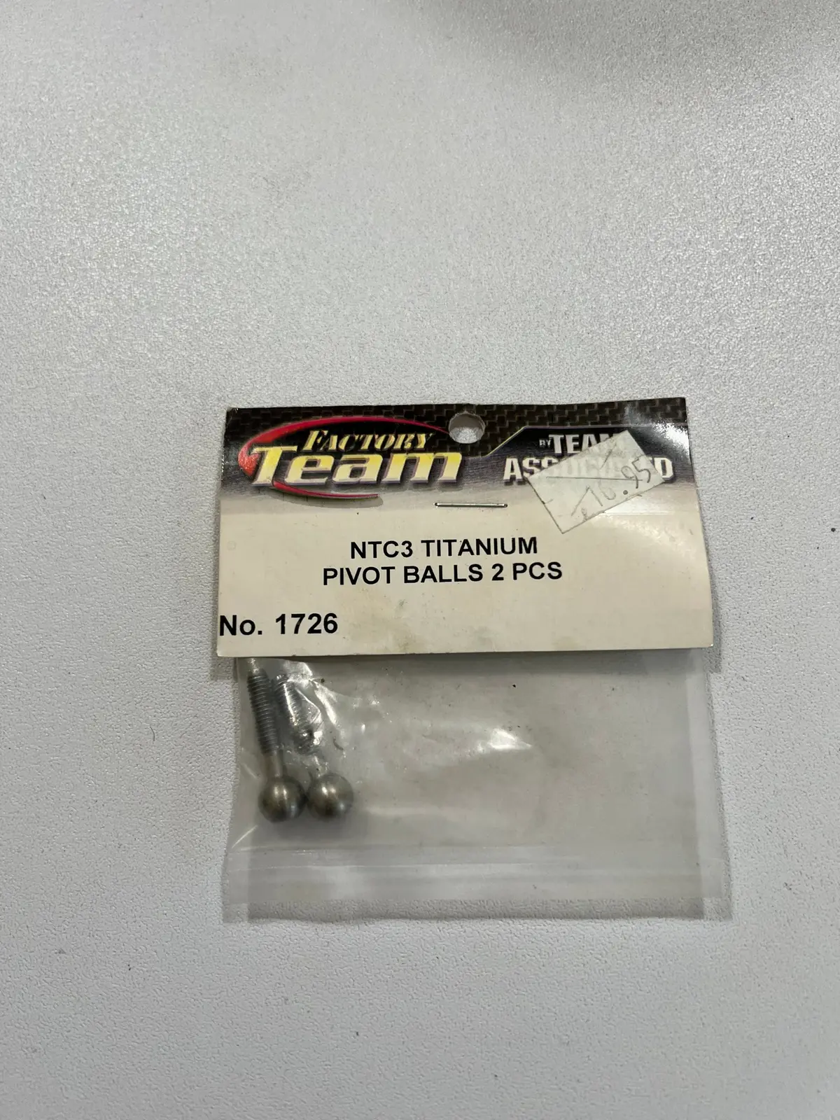 Ntc3 Titanium Pivot Balls 2 Pcs-Asc1726 1