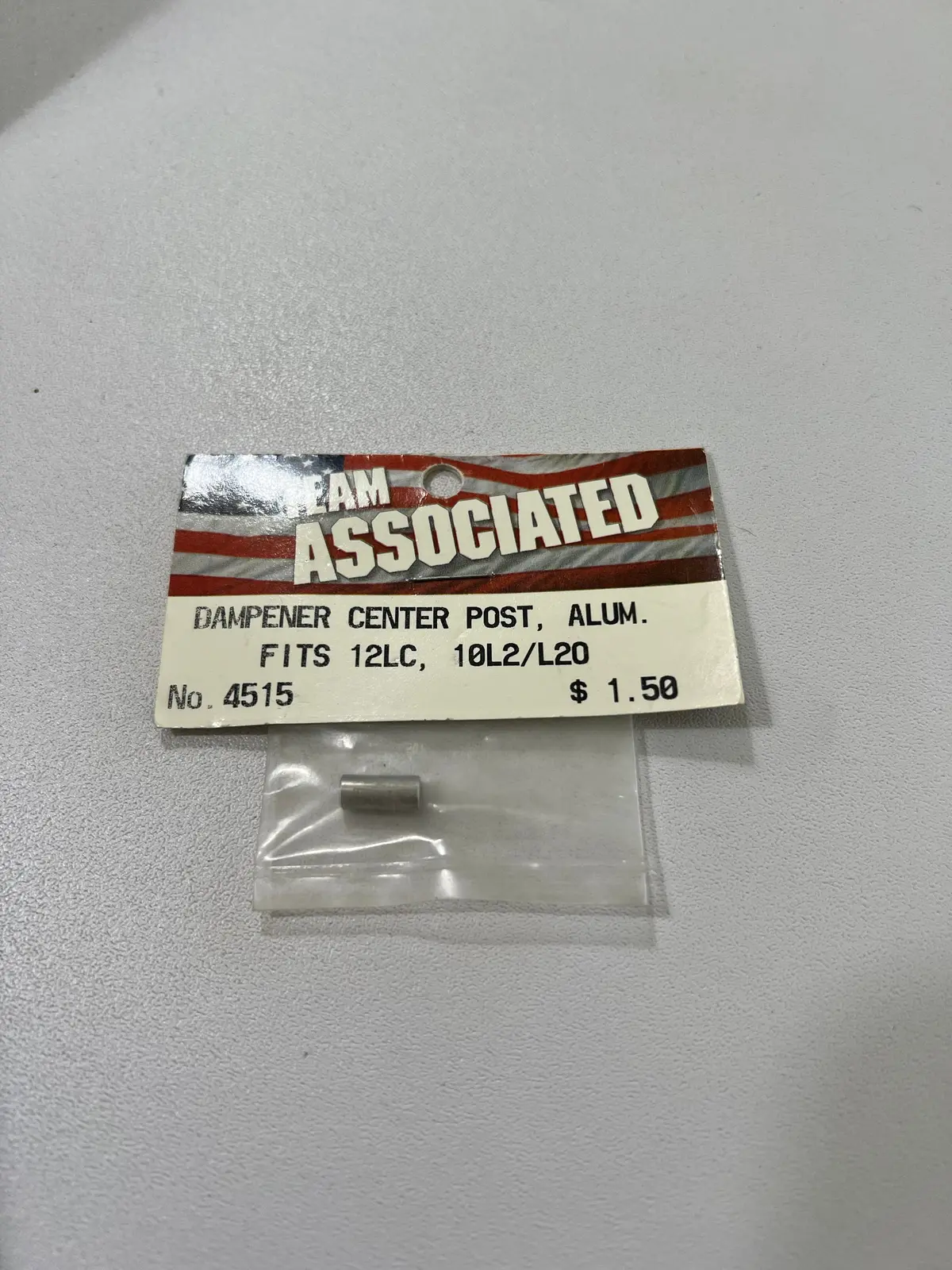 Dampener Center Post, Alum. Fits 12Lc, 10L2/L20-Asc4515 1