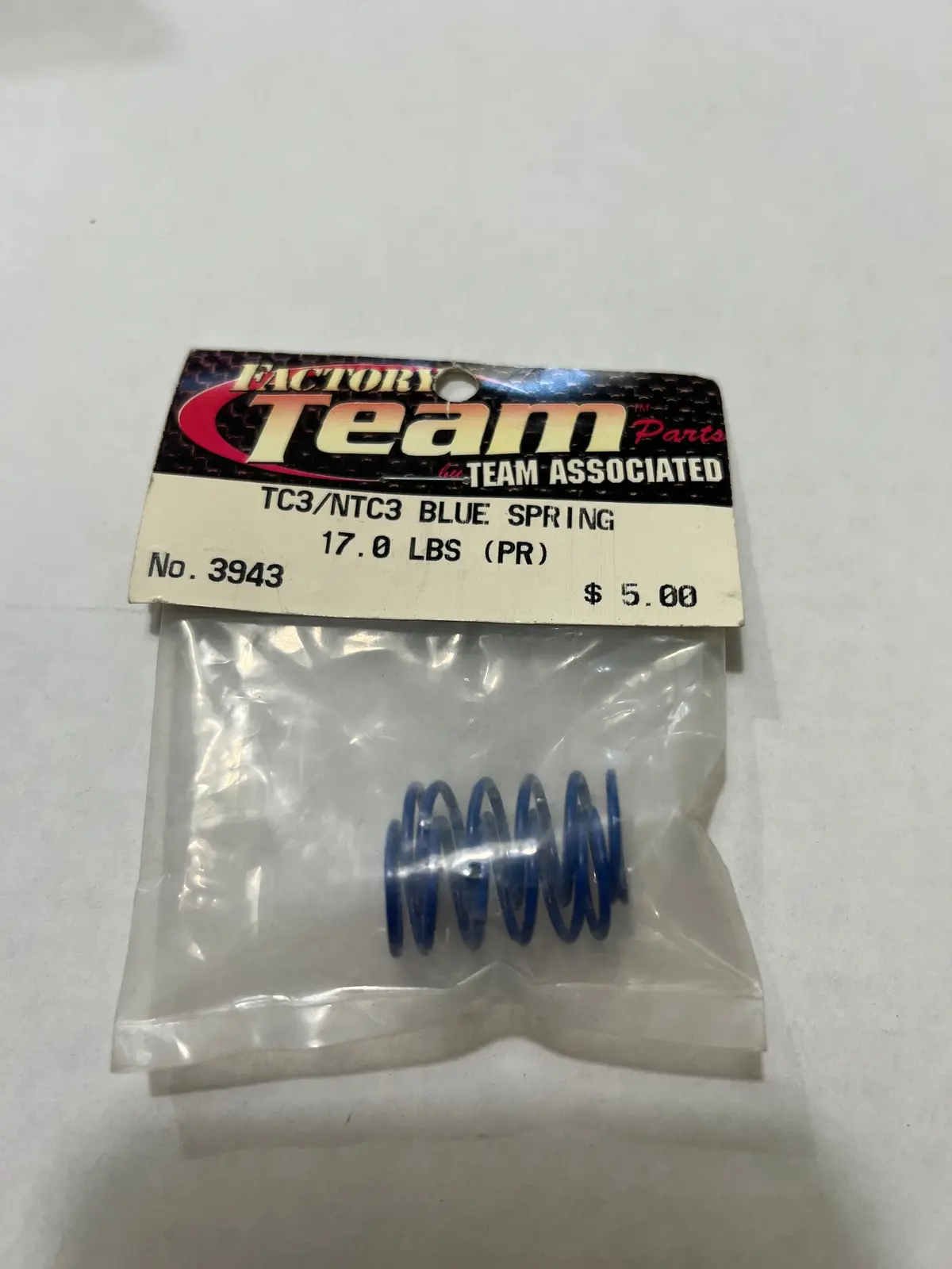 Tc3/Ntc3 Blue Spring 17.0 Lbs (Pr)-Asc3943 1