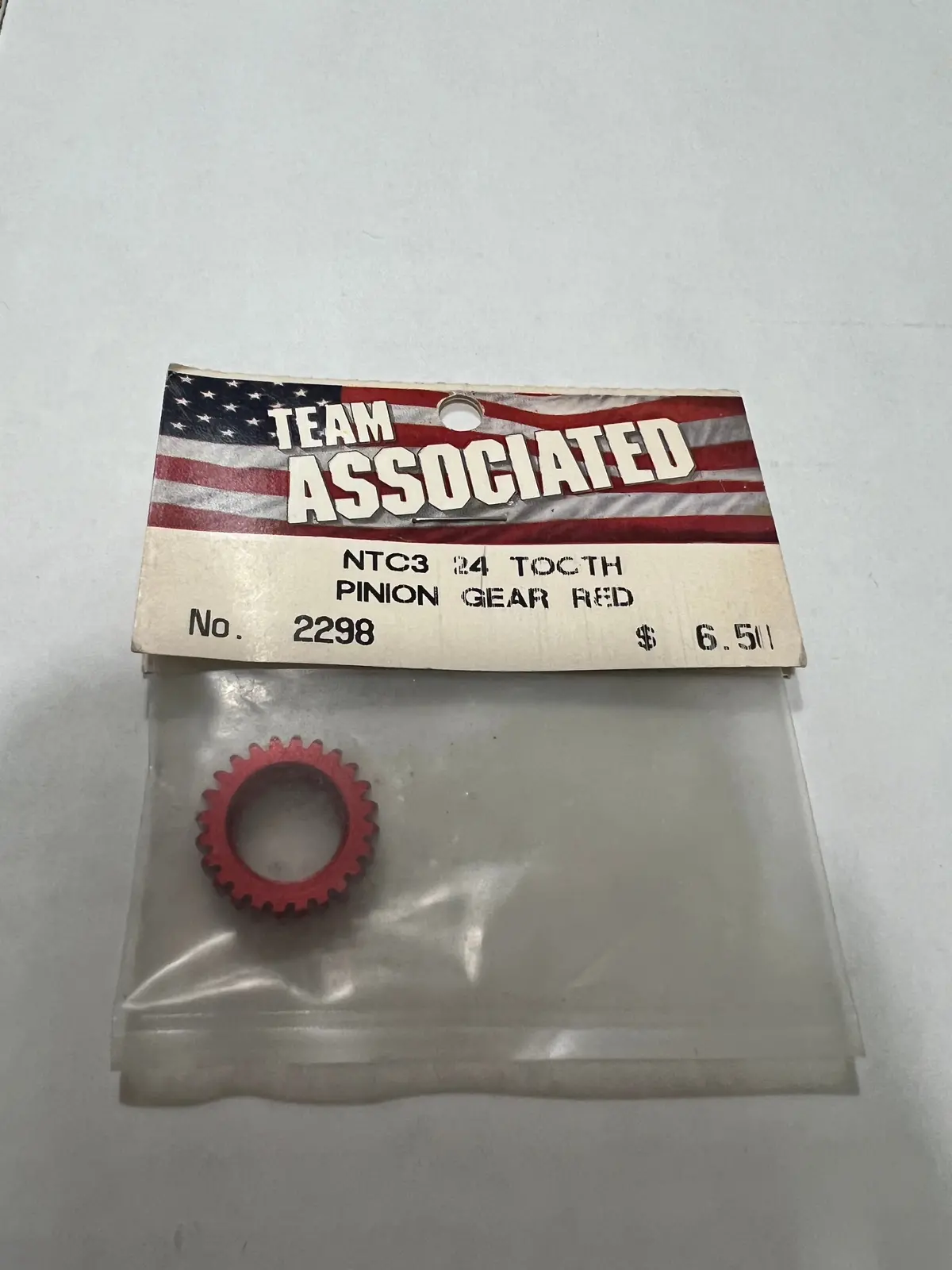 Ntc3 24 Tooth Pinion Gear Red-Asc2298 1