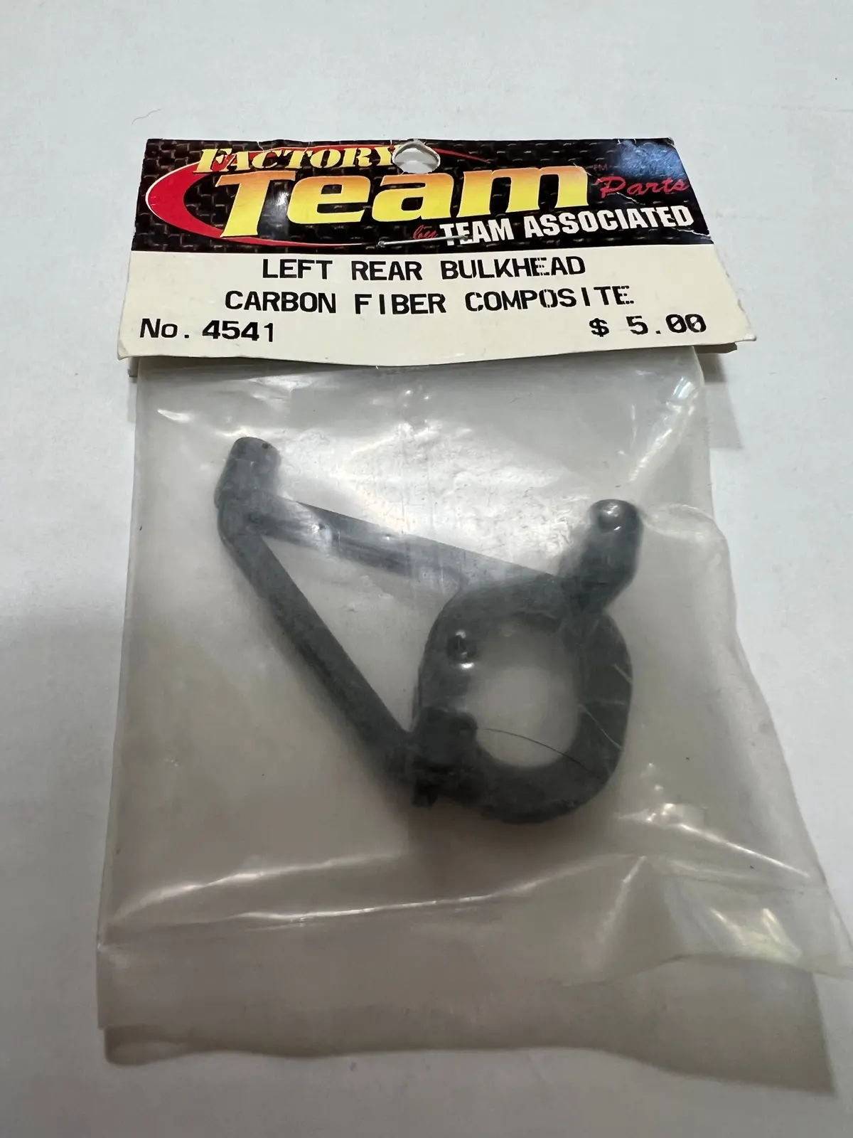 Left Rear Bulkhead Carbon Fiber Composite-Asc4541 1
