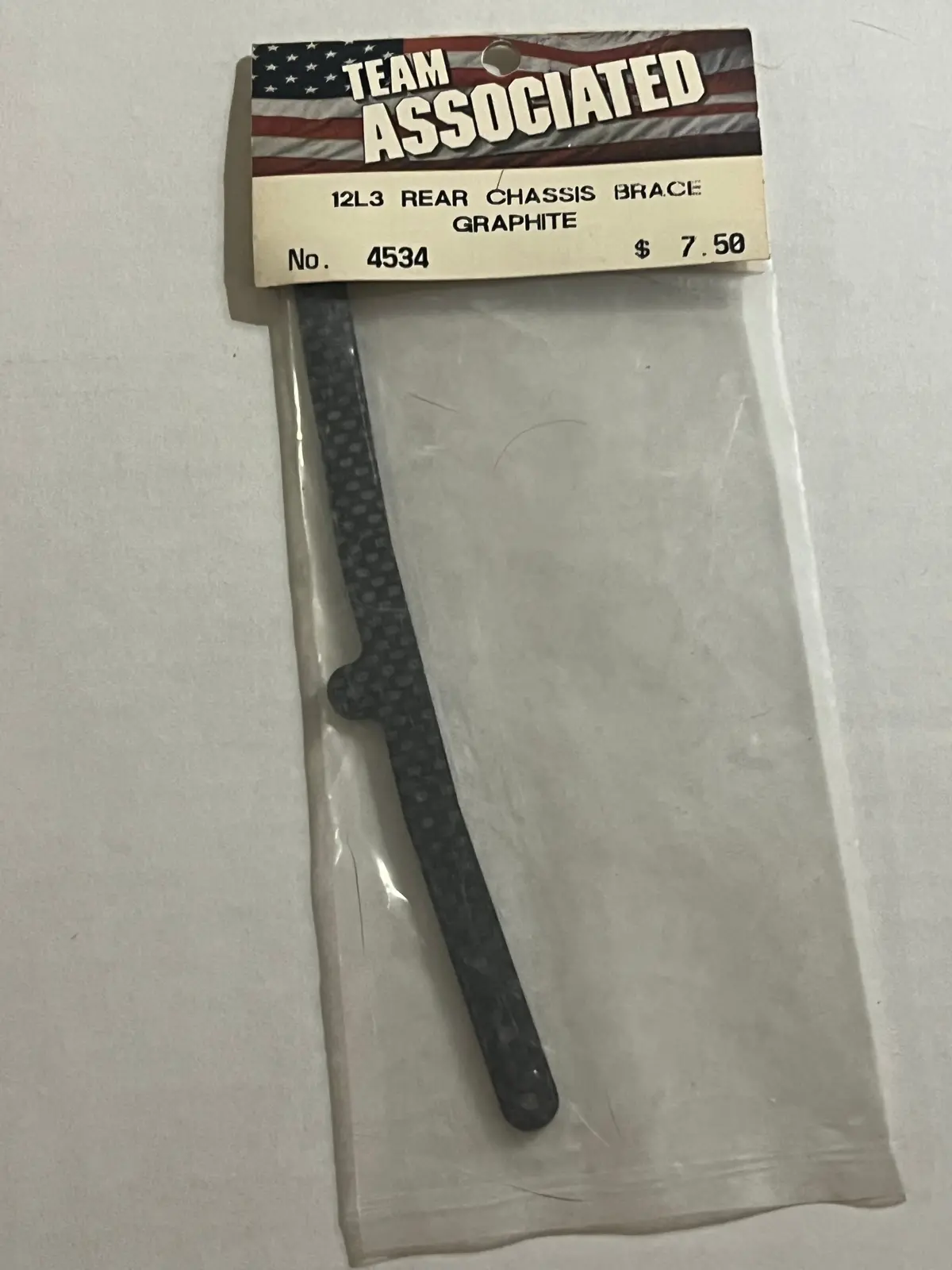 12L3 Rear Chassis Brace Graphite-Asc4534 1