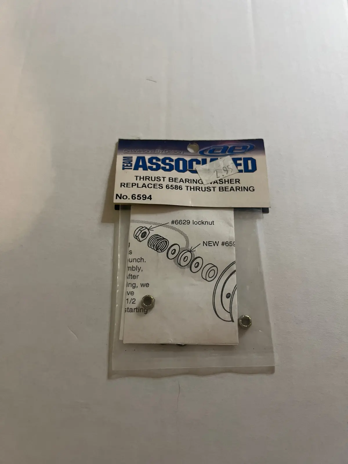 Thrust Bearing Washer Replaces 6586 Thrust Bearing-Asc6594 1